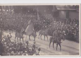 BRUXELLES ENTREE DES SOUVERAINS ET DE L´ARMEE 22 NOVEMBRE 1918 - Fiestas, Celebraciones