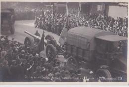 BRUXELLES ENTREE DES SOUVERAINS ET DE L´ARMEE 22 NOVEMBRE 1918 - Festivals, Events