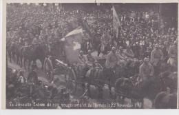 BRUXELLES ENTREE DES SOUVERAINS ET DE L´ARMEE 22 NOVEMBRE 1918 - Feesten En Evenementen