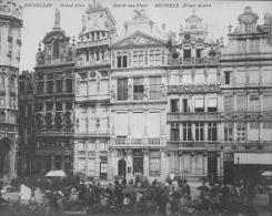 BRUXELLES - Grand'Place - Marché Aux Fleurs - Dimensions 17,7 Cms X 14 Cms - Marchés