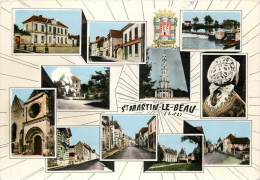 SAINT MARTIN LE BEAU CARTE MULTIVUES - Autres & Non Classés