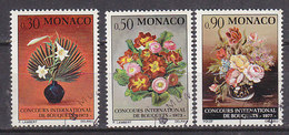 Q6891 - MONACO Yv N°897/99 - Used Stamps