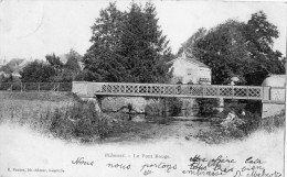 BLAMONT LE PONT ROUGE ANIMEE LAVANDIERES 1904 CARTE PRECURSEUR - Blamont