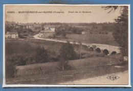 88 - MONTHUREUX Sur SAONE -- Pont De La Guerre - Monthureux Sur Saone