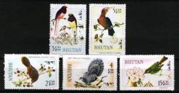 Bhutan 1968, Birds *, MLH (not Complete) - Bhután