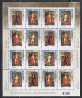 = Bloc Canada Les Quatre Rois Indiens, Neuf 16 Timbres, à 57 Type Gommé - Blocks & Sheetlets