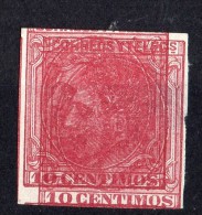 Maculatura Printer Error    Edifil 202  10 Cts . 1879  Alfonso XII - Nuevos