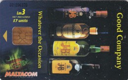 Malta, 180, J&B Whisky : Good Company, 2 Scans. - Malte