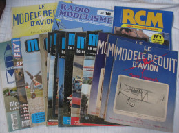 Lot De 19 Revues De Modélisme Avec Nombreux Plans - Modellismo