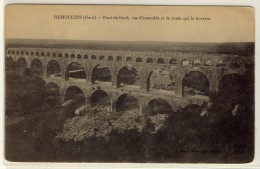 REMOULINS  -  Le Pont Du Gard, Vue D'ensemble  -  Ed. --, N° -- - Remoulins