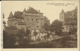 CPA - La Capelle-Marival : Château Fort Vu De L´Est - Lacapelle Marival