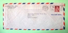 USA 1966 Cover New York To Czechoslovakia - John Jay - Briefe U. Dokumente