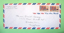 USA 1968 Cover Washington To England - Planes - Briefe U. Dokumente