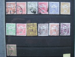 Timbres Hongrie :  N° 39/44/75/76/78/90/92/94/95/96/98/99/102 - Oblitérés