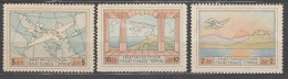 Greece Airmail 1926 Mi#300,302,303 Mint Hinged - Ongebruikt