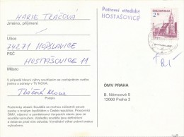 I0008 - Czech Rep. (1994) Postal Center HOSTASOVICE / 742 71 Hodslavice - Storia Postale
