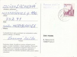 I0009 - Czech Rep. (1994) Postal Center HOSTASOVICE / 742 71 Hodslavice - Briefe U. Dokumente