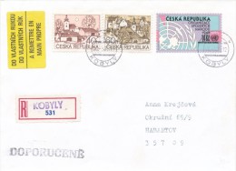 I0015 - Czech Rep. (1996) Postal Agencies KOBYLY (R-letter!) - Covers & Documents