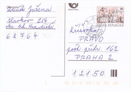 I0043 - Czech Rep. (1999) Postal Agencies SLAVKOV - Brieven En Documenten