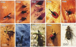 A02367 China Phone Cards Hexapod 33pcs - Other & Unclassified