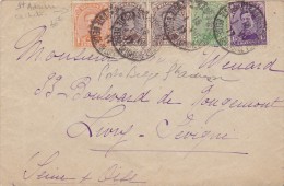 BELGIQUE  LETTRE 1917  SAINTE-ADRESSE - Brieven En Documenten