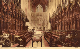 WINCHESTER Cathedral, The Choir Stalls And Screen - Winchester