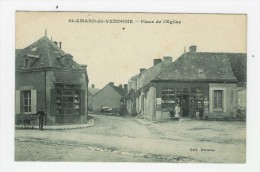 SAINT AMAND DE VENDOME - Place De L'Eglise - Saint Amand Longpre