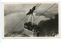 Annecy - Le Téléphérique De Veyrier Du Lac - Au Fond La Baie D'annecy N°1534 - Veyrier