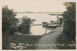 ROYAUME UNI - ENGLAND - FILBY - Allards Boat Landing - Filby Broad - Other & Unclassified