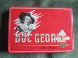 Cigars Tin Box Duc George After Dinner-Sigarenfabrieken N.V.Zeelst-Holland - Boites à Tabac Vides