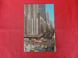 New York > New York City > Manhattan  Radio City Classic Auto Street View -Not Mailed  L --ref 1168 - Manhattan