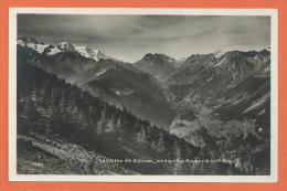 MOL2/209, La Vallée De Salvan, Les Aiguilles Rouges Et Le Mont Blanc, Non Circulée - Salvan