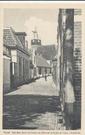 Texel, Oudeschild, NH Kerk Met Kronen Van De Ruyter En Tromp - Texel