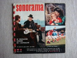 Sonorama N°8 Mai 1959 Gabin, Gréco Tournoi Des 5 Nations. Voir Sommaire Et Photos. - Andere Audioboeken