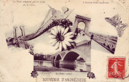 42 - LOIRE - Andrézieux Bouthéon - Souvenir D'Andrézieux - Le Pont - Andrézieux-Bouthéon