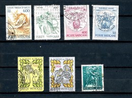 78 TPE - VATICAN - 7 TIMBRES (Années 70) - Used Stamps