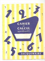 Protège Cahier JACQUEMAIRE Cahier De Calcul - Book Covers