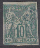 #57# COLONIES GENERALES N° 32 Oblitéré Losange De Points Bleus (Réunion) - Sage