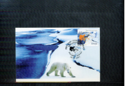 Serbien / Serbia 2007  Inernational Polar Year Maximumcard - Antarctic Treaty