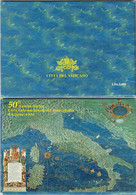 VATICANO 4 INTERI POSTALI RICCIONE 50° ANNIVERSARIO FIERA INTERNAZIONALE DEL FRANCOBOLLO L. 900 FILAGRANO C46 NUOVI 1998 - Entiers Postaux