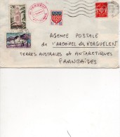 Taaf Draguignan 83 Lettre 1965 Du 19ie Régiment D'Artillerie Pour Kerguelen - Autres & Non Classés