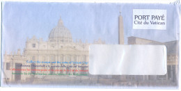 Vatican Vaticano Entier Postal Postal Stationery Envelope Used - Enteros Postales