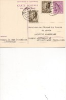 Taaf Kerguelen Port Aux Français Carte/Lettre Du 30/9/1968 Du Luxembourg Pour Kerguelen - Storia Postale