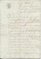 108/22 - Papier Fiscal Révolutionnaire - Acte An 13 De La Justice De Paix à MALINES , Département Des 2 Nèthes - 1794-1814 (Periodo Frances)