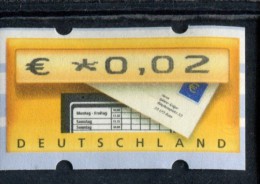 DUITSLAND  POSTFRIS MINT NEVER HINGED POSTFRISCH EINWANDFREI AUTOMATENMARKEN MICHEL 5.2 - Viñetas De Franqueo [ATM]