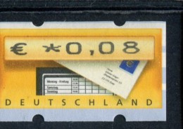 DUITSLAND  POSTFRIS MINT NEVER HINGED POSTFRISCH EINWANDFREI AUTOMATENMARKEN MICHEL 5.2 - Viñetas De Franqueo [ATM]