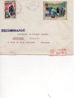 Taaf Kerguelen Port Aux Français Lettre 1965 De France Pour Kerguelen En Recommander - Lettres & Documents