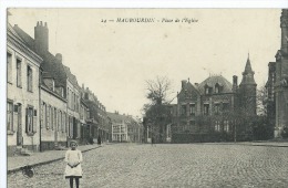 CPA- Haubourdin : Place De L´Eglise - Haubourdin