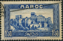 Pays : 315,9 (Maroc : Protectorat Français) Yvert Et Tellier N° :144 (o) - Usati