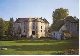 Harcourt Vue Façade Médiévale Prise D'une Tour D'enceinte (académie Agriculture De France) N°22320 Pierron - Harcourt